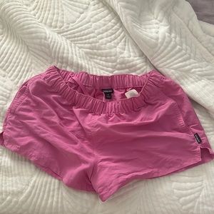 Pink Patagonia shorties